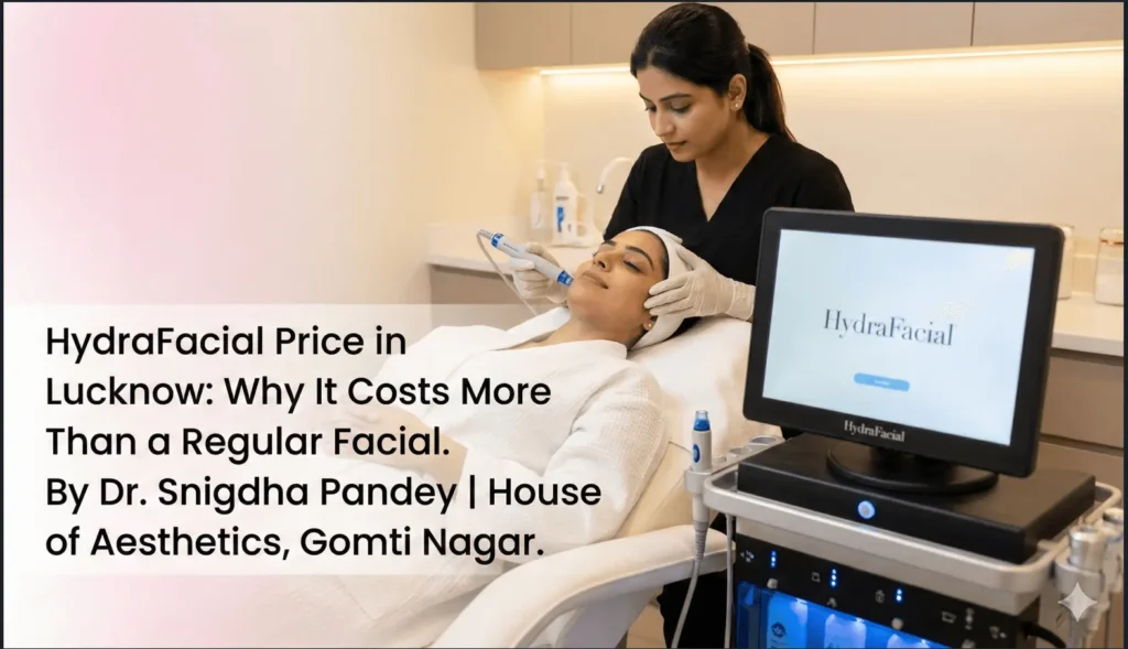 HydraFacial Price in Lucknow Why It Costs More Than a Regular Facial